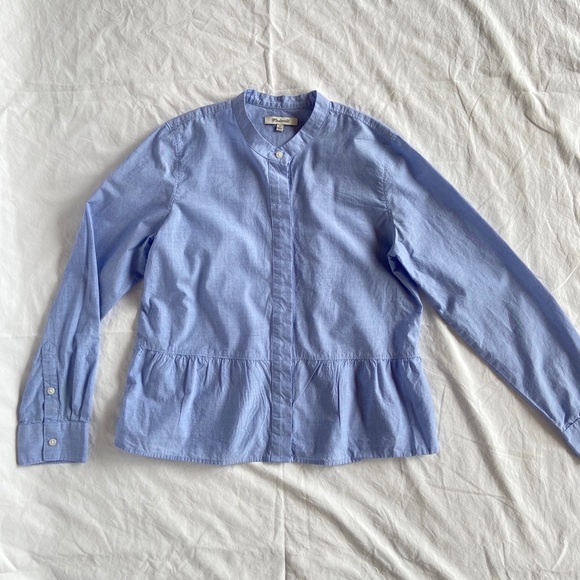 Madewell chambray Button up blouse - Picture 4 of 4